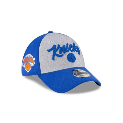 New York Knicks Gorra | New Era NBA Draft 39thirty Stretch Fit Cap Mexico - Azules